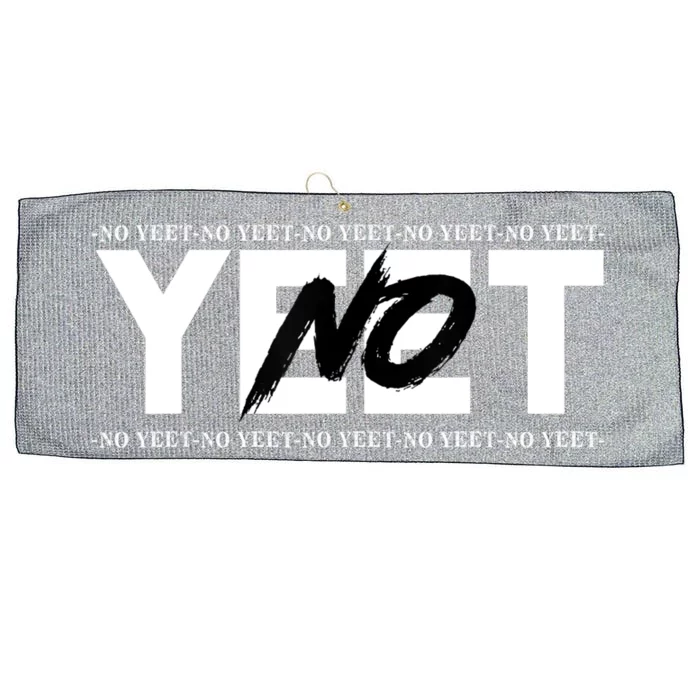 No Yeet Large Microfiber Waffle Golf Towel