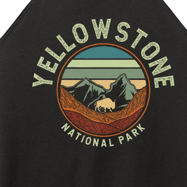 Nature Yellowstone National Park Women’s Perfect Tri Rocker Tank