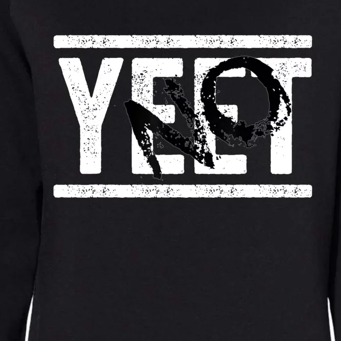 No Yeet Womens California Wash Sweatshirt