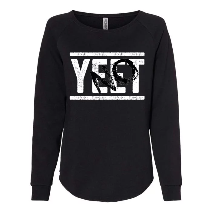 No Yeet Womens California Wash Sweatshirt