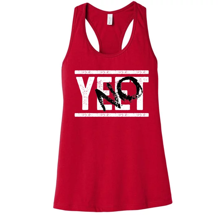 No Yeet Women's Racerback Tank