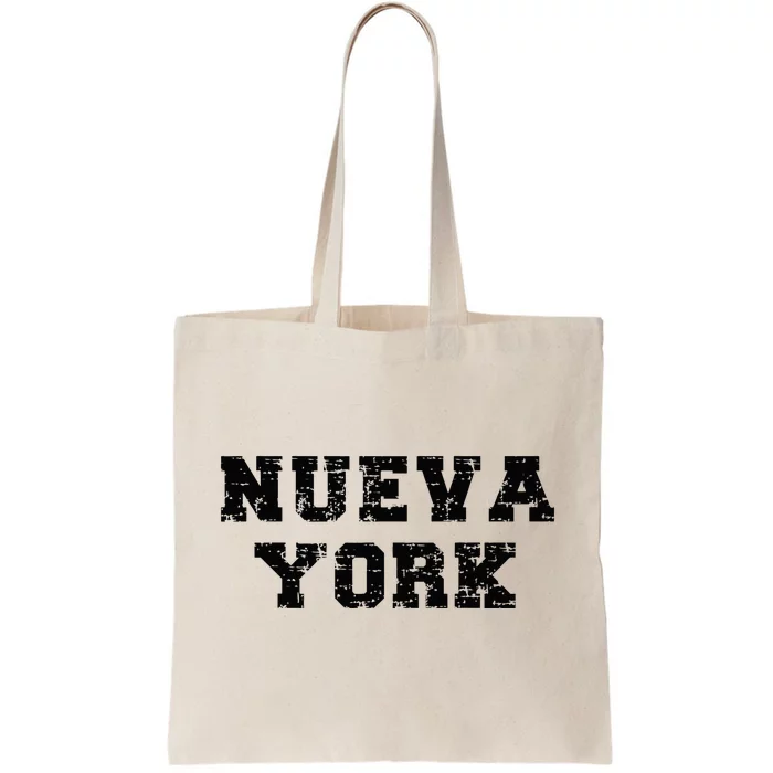 Nueva York New York Retro Style Vintage Spanish Tote Bag