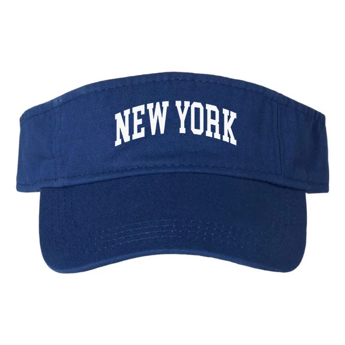 New York Nyc Throwback Design Classic Valucap Bio-Washed Visor