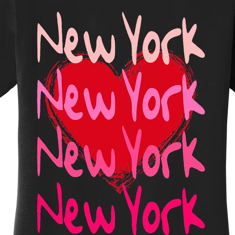 New York NYC NY Heart Women's T-Shirt