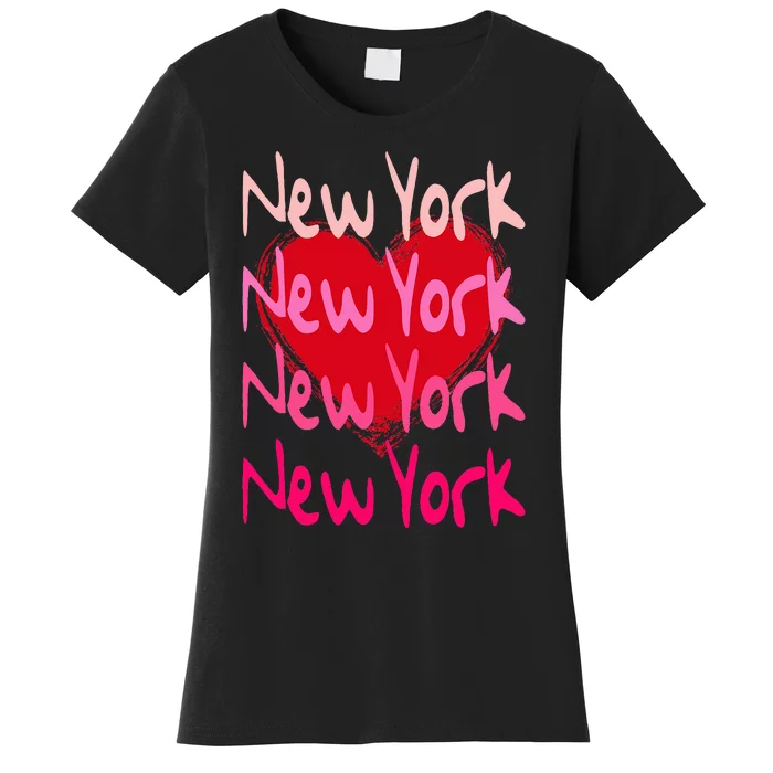 New York NYC NY Heart Women's T-Shirt