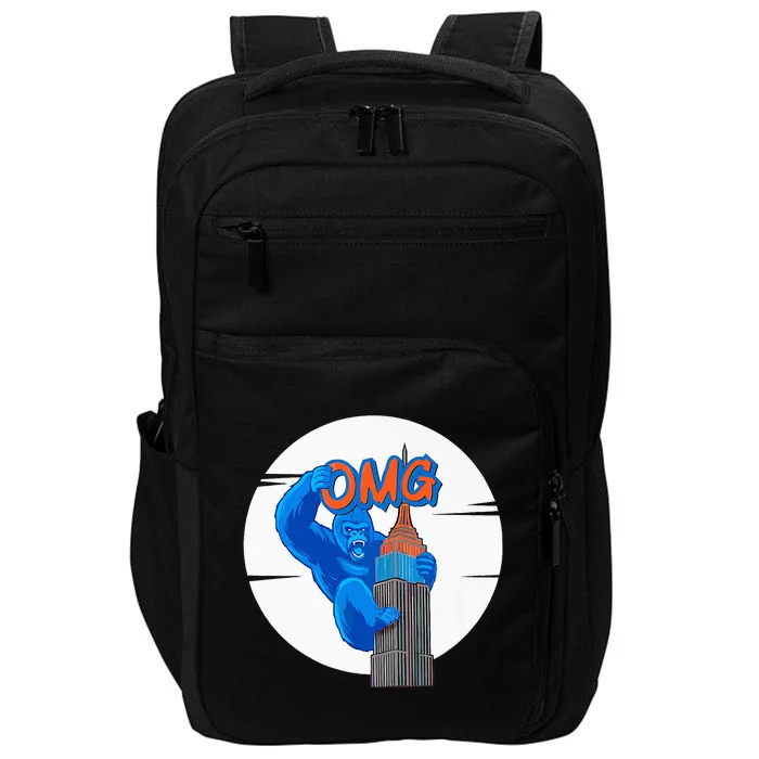 New York Omg Gorilla Top Tower Impact Tech Backpack