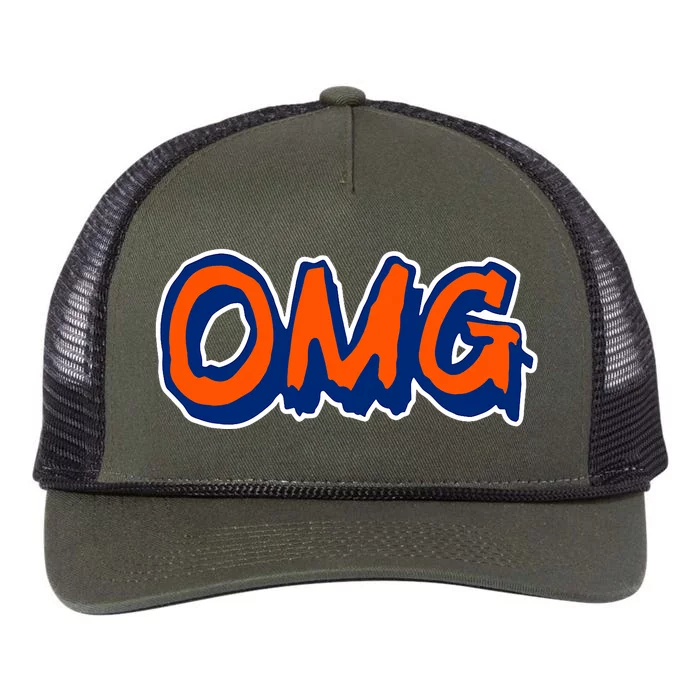 New York Omg Retro Rope Trucker Hat Cap