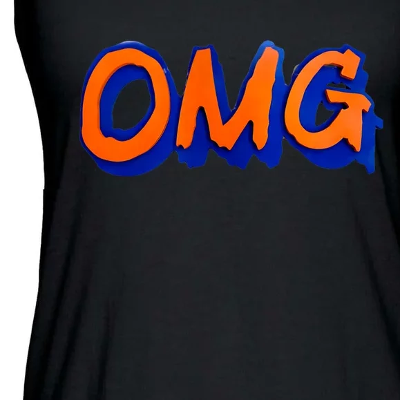 New York Omg Ladies Essential Flowy Tank