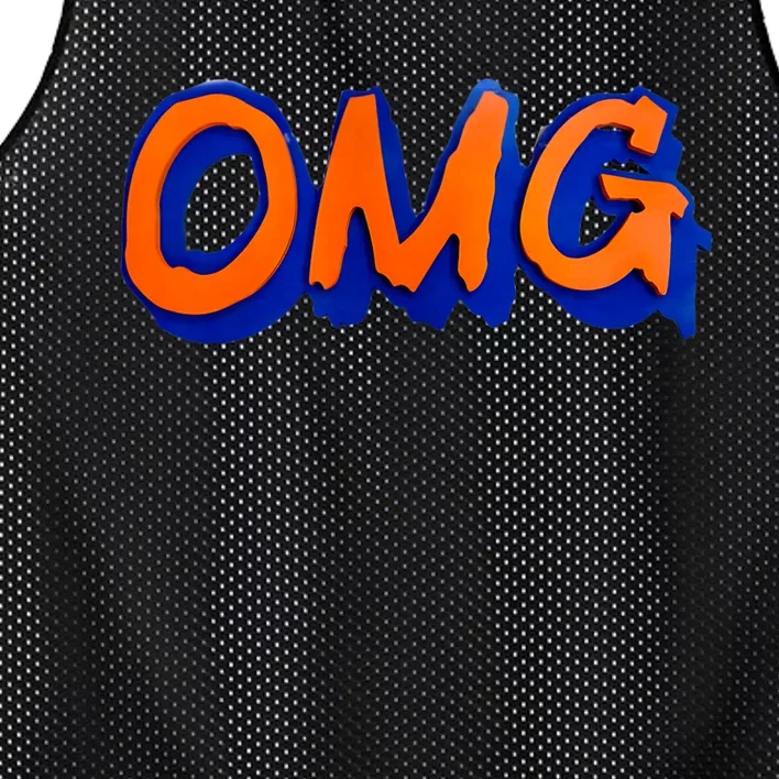 New York Omg Mesh Reversible Basketball Jersey Tank