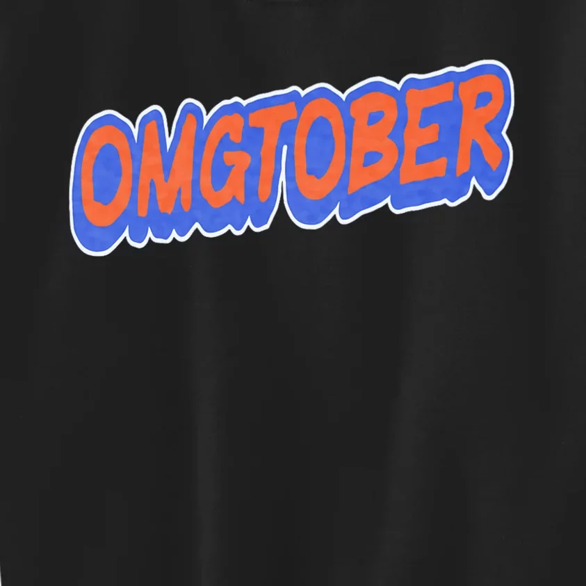 New York Omgtober Kids Sweatshirt