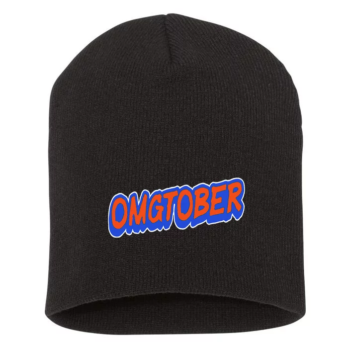 New York Omgtober Short Acrylic Beanie