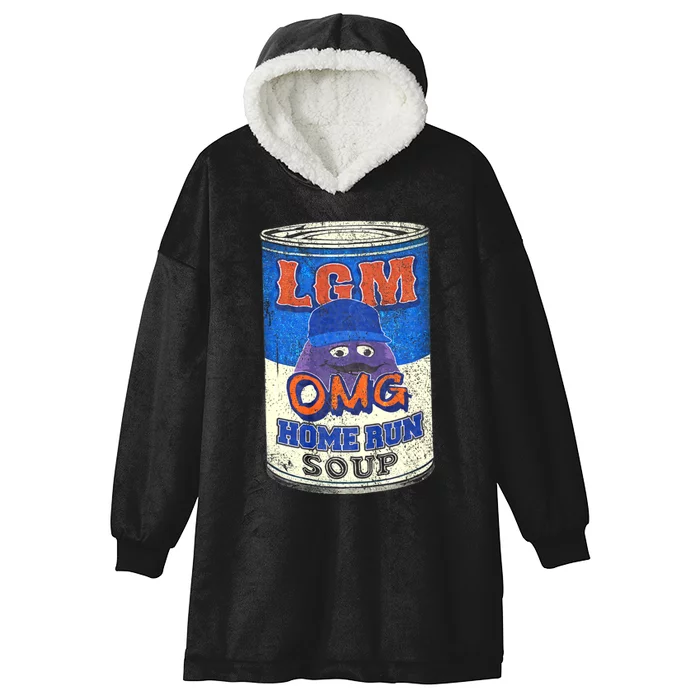 New York Omg Lfgm Hooded Wearable Blanket