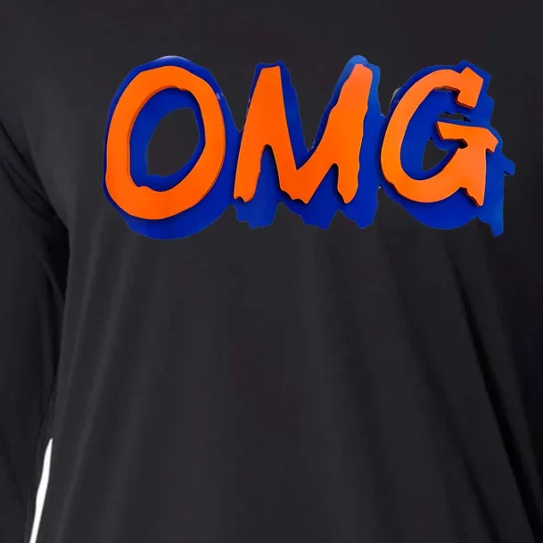 New York Omg Top Aligned Cooling Performance Long Sleeve Crew