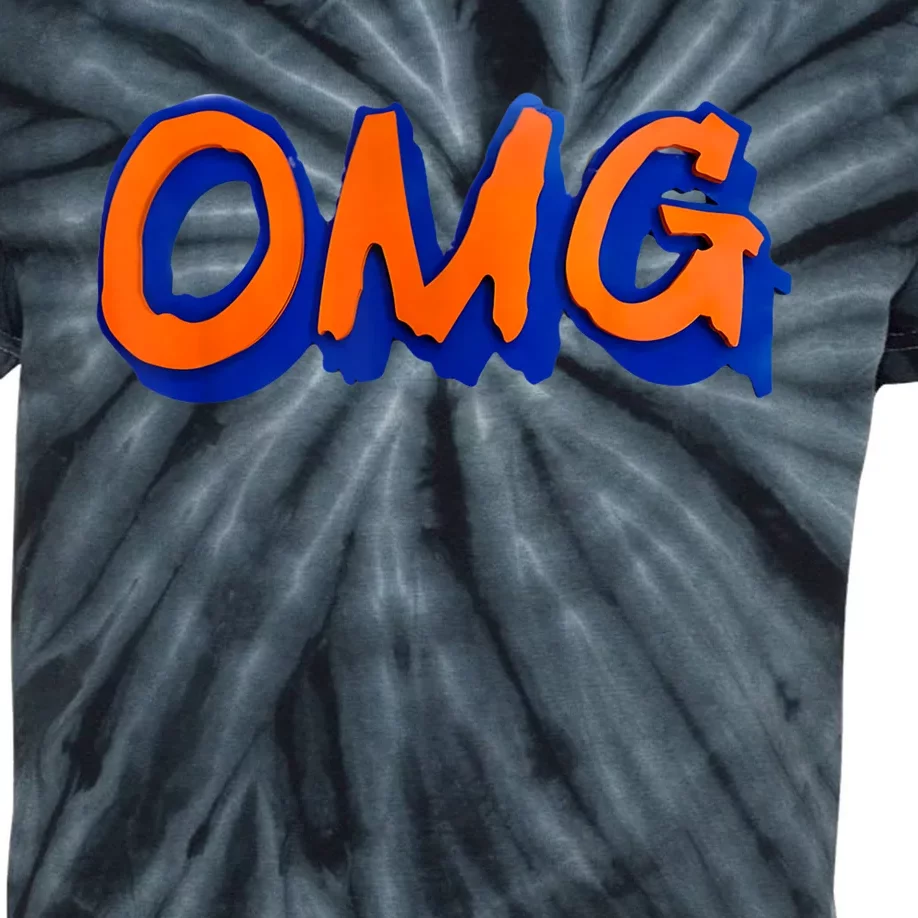 New York Omg Top Aligned Kids Tie-Dye T-Shirt