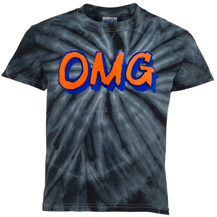 New York Omg Top Aligned Kids Tie-Dye T-Shirt