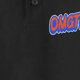 New York Omgtober Baseball Fans Dry Zone Grid Performance Polo