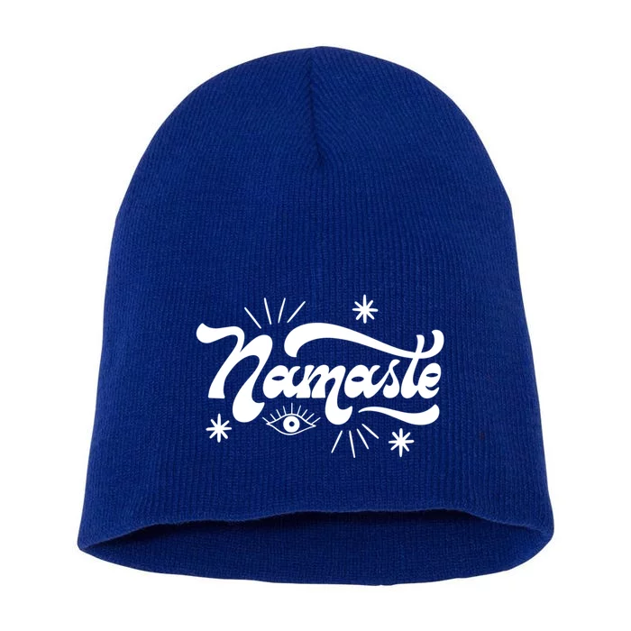 Namaste Yoga Premium Meaningful Gift Short Acrylic Beanie