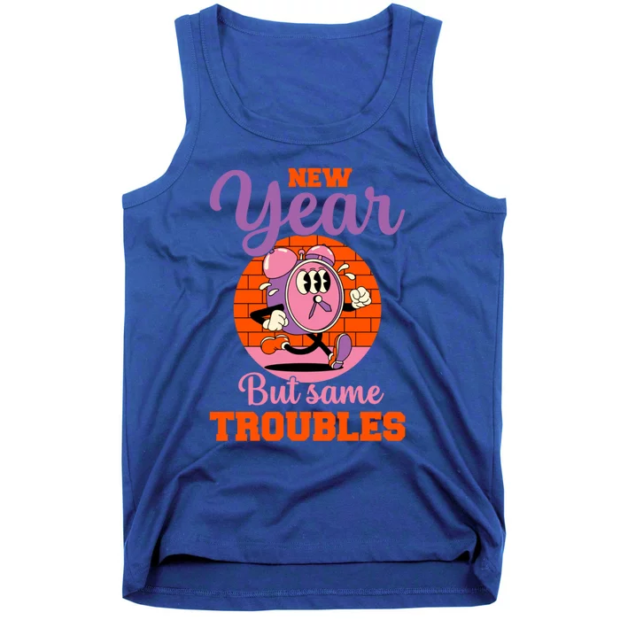 New Year Same Me Poke Fun At New YearS Resolutions Gift Tank Top