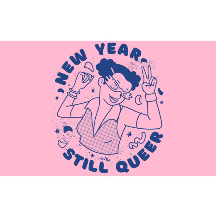 New Year Still Queer Celebration Bumper Sticker