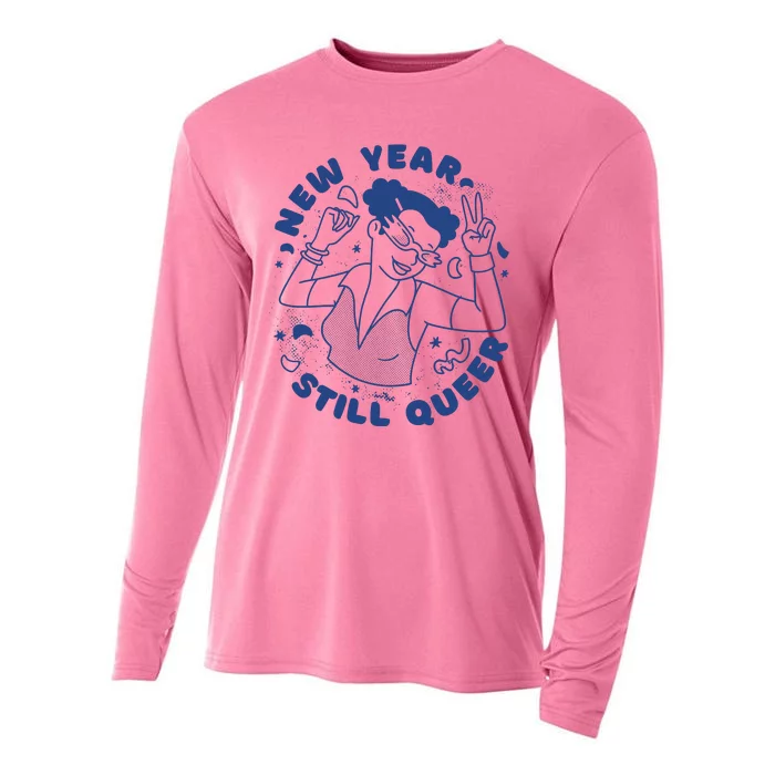 New Year Still Queer Celebration Cooling Performance Long Sleeve Crew