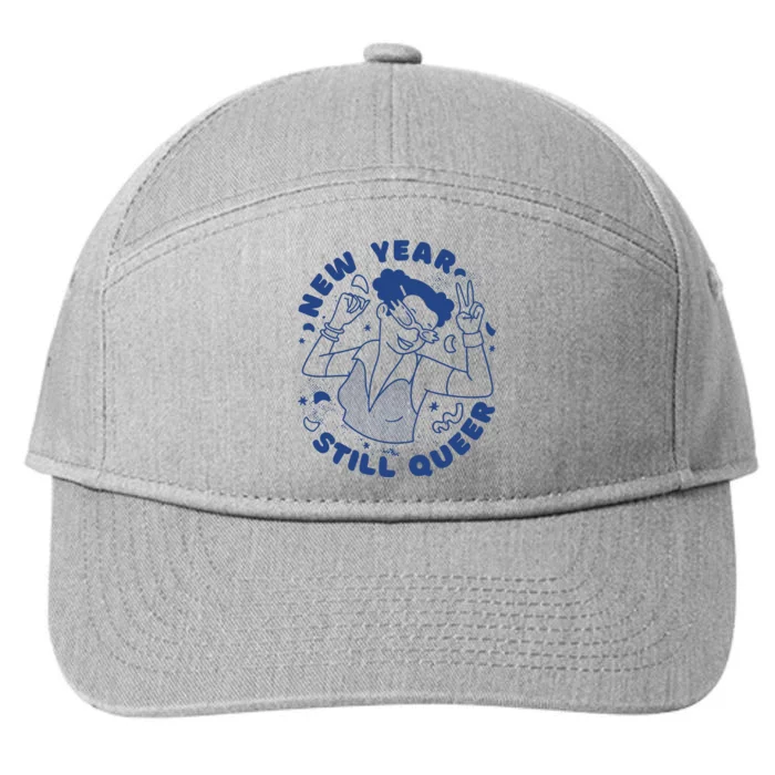 New Year Still Queer Celebration 7-Panel Snapback Hat