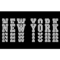 New York Stacked Bumper Sticker