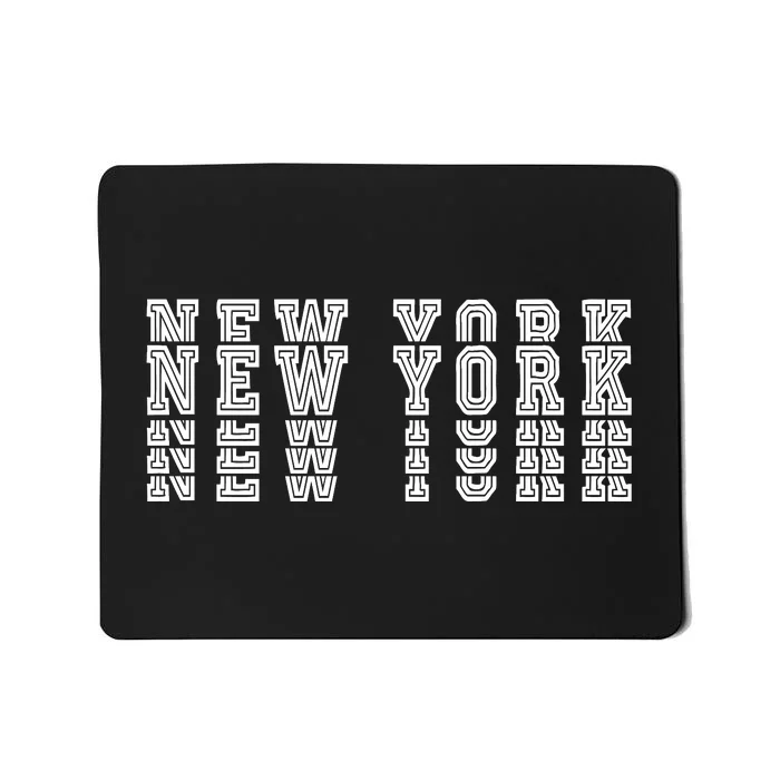 New York Stacked Mousepad