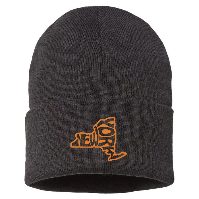 New York Sports Gift Buffalo Sustainable Knit Beanie