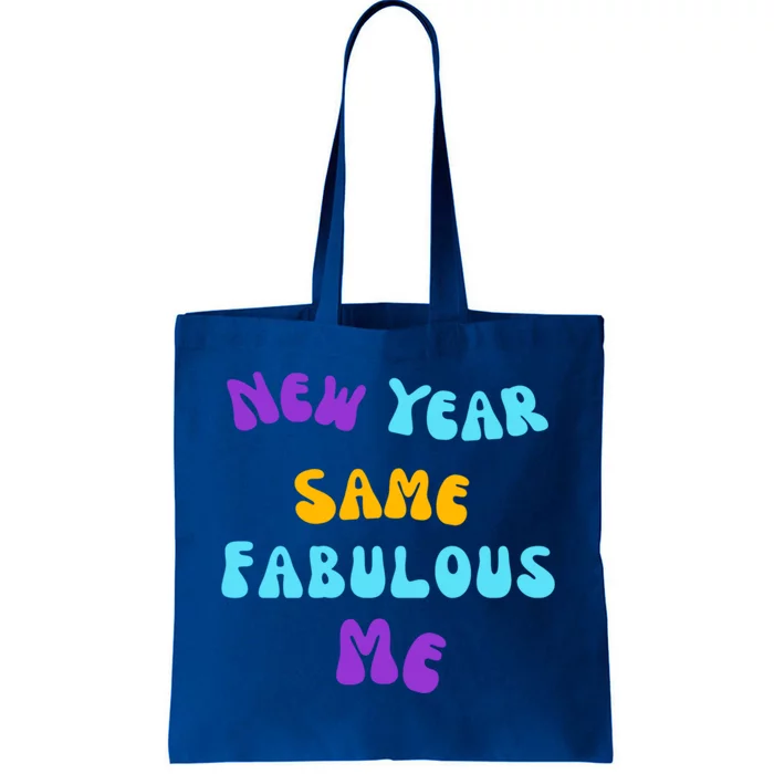 New Year Same Fabulous Me Design For The Holiday Season Cute Gift Tote Bag