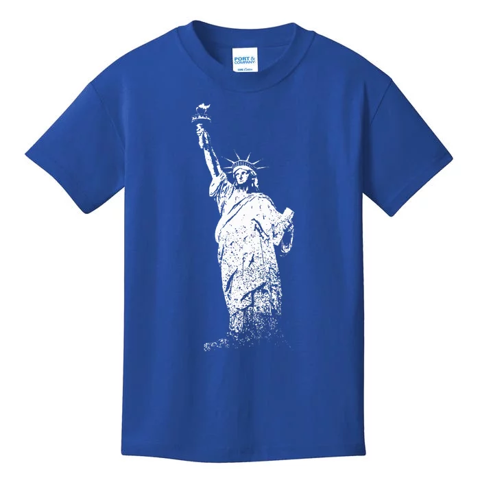 New York Statue Of Liberty Kids T-Shirt