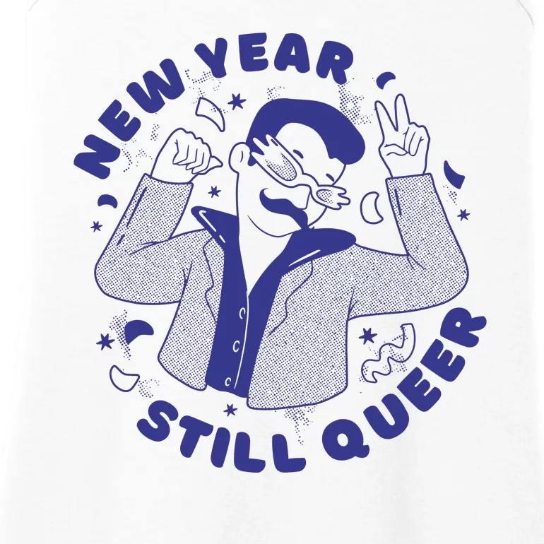 New Year Still Queer Funny LGBTQ Ladies Essential Tank