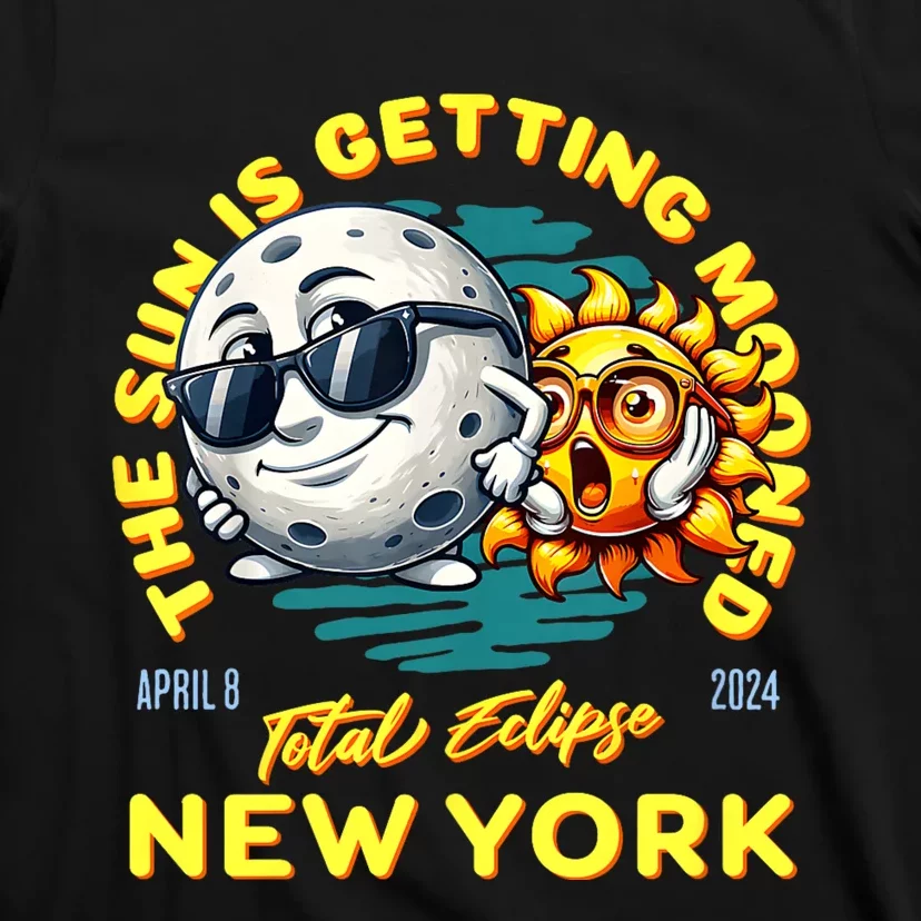 New York Solar Eclipse Apr 8 2024 Sun Is Getting Mooned T-Shirt