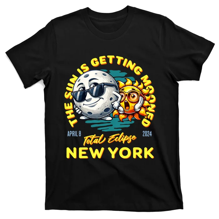 New York Solar Eclipse Apr 8 2024 Sun Is Getting Mooned T-Shirt