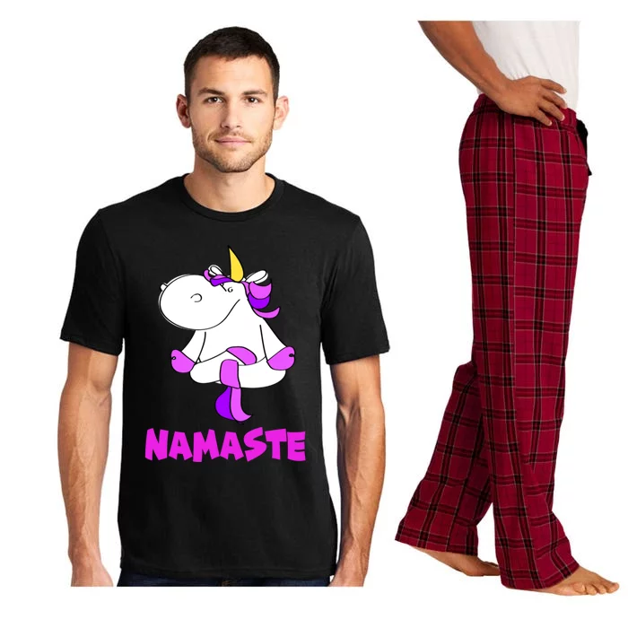 Namaste Yoga Unicorn Funny Magic Namaste Lovers Meaningful Gift Pajama Set