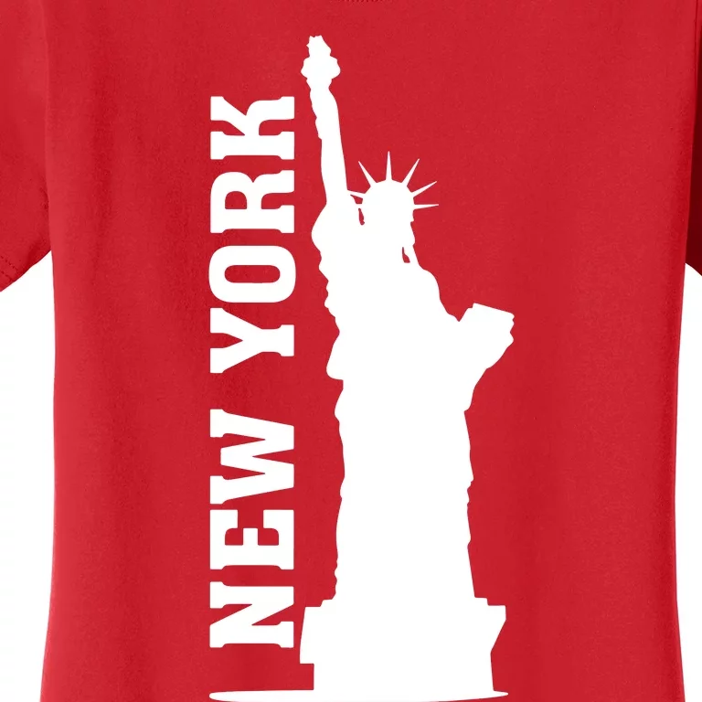 New York Usa Statue Of Liberty Women's T-Shirt