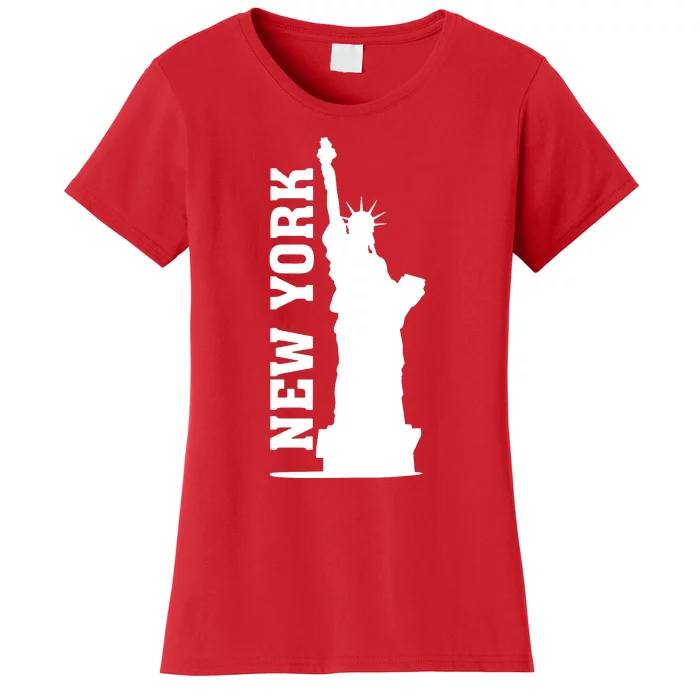 New York Usa Statue Of Liberty Women's T-Shirt