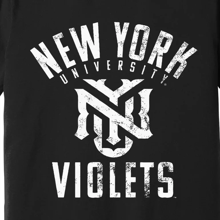 New York University NYU Violets Large Premium T-Shirt