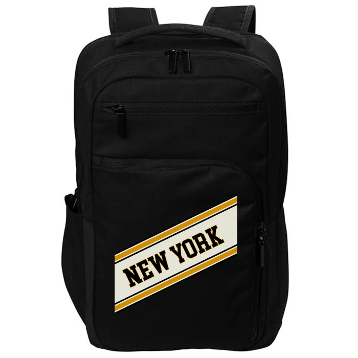 New York Varsity Logo Impact Tech Backpack