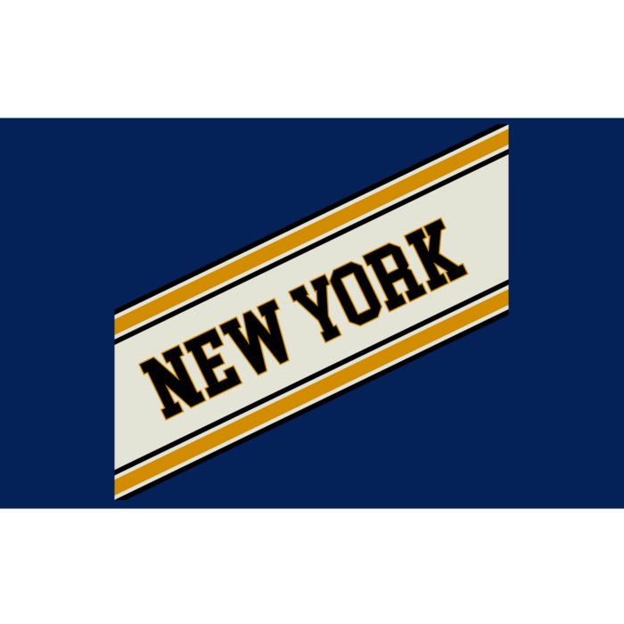 New York Varsity Logo Bumper Sticker