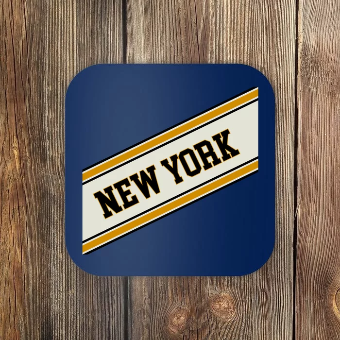 New York Varsity Logo Coaster