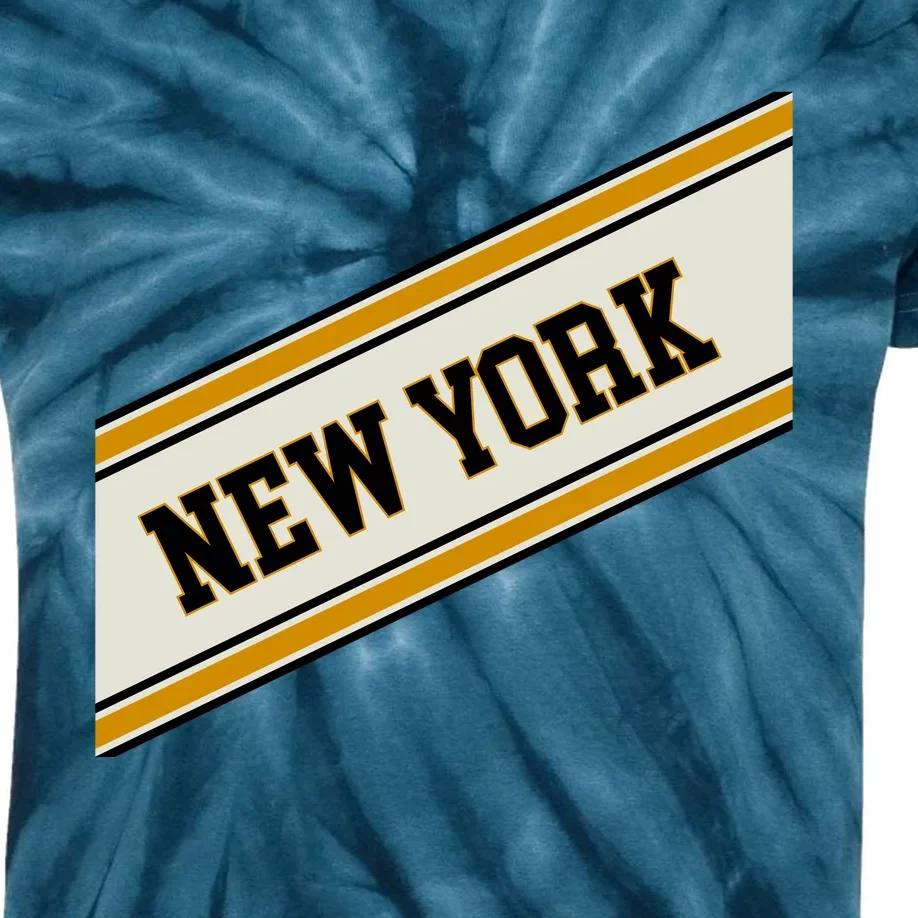 New York Varsity Logo Kids Tie-Dye T-Shirt