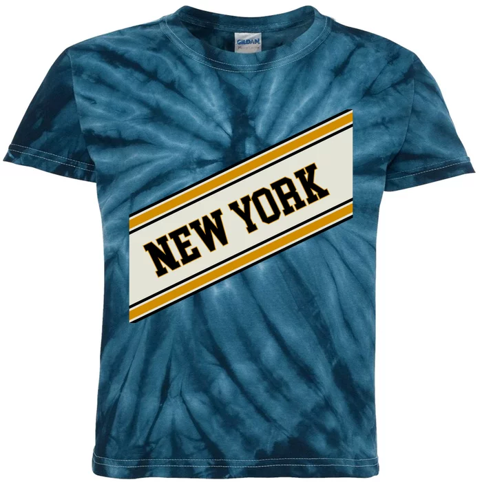 New York Varsity Logo Kids Tie-Dye T-Shirt