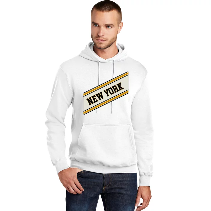 New York Varsity Logo Hoodie