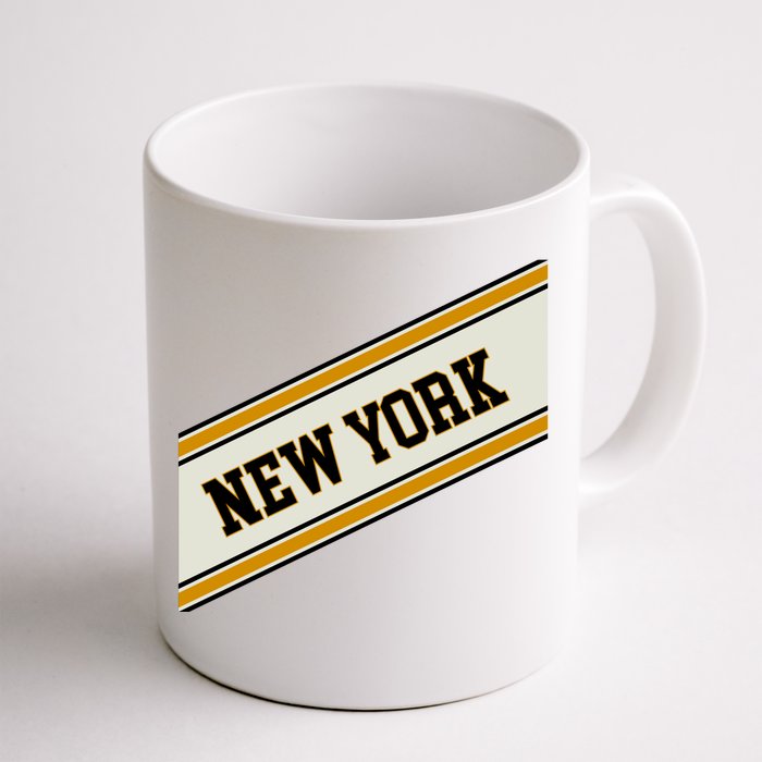 New York Varsity Logo Front & Back Coffee Mug