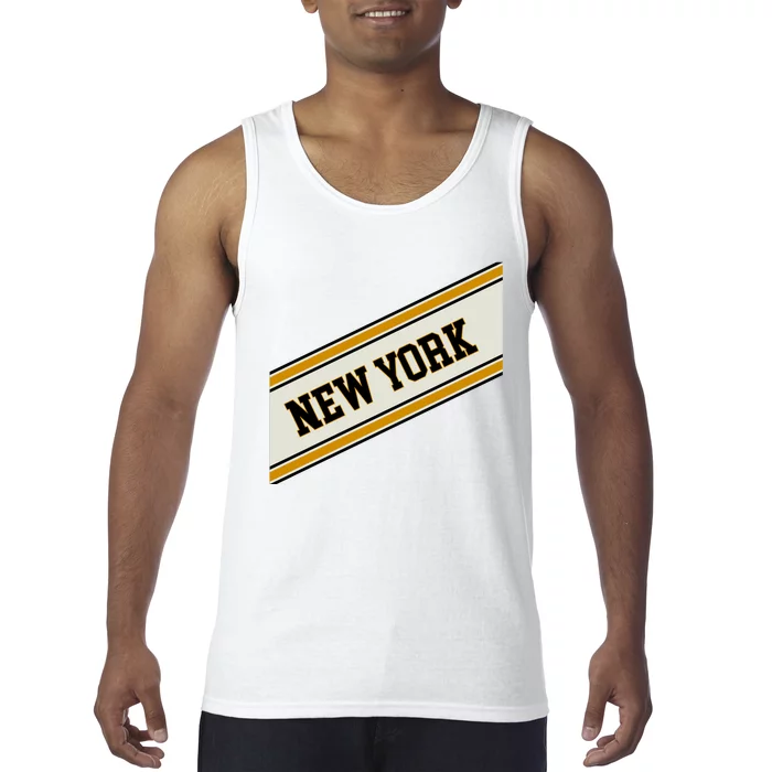 New York Varsity Logo Tank Top