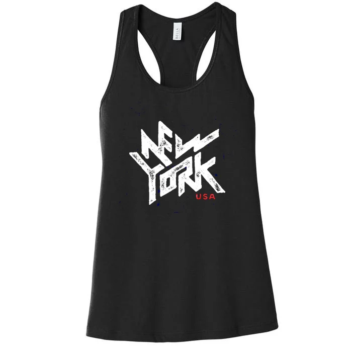 New York Vintage Urban Women's Racerback Tank