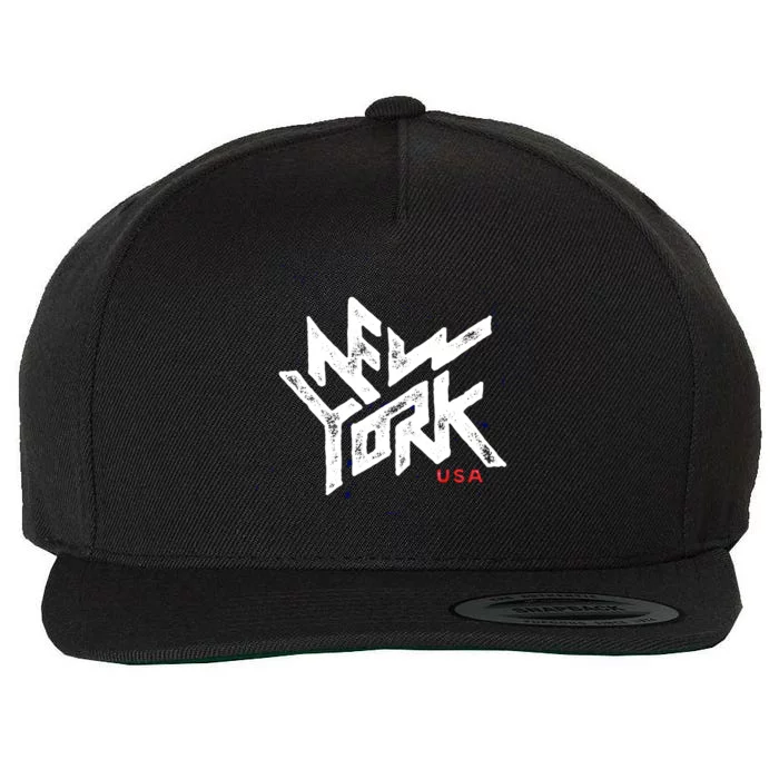 New York Vintage Urban Wool Snapback Cap