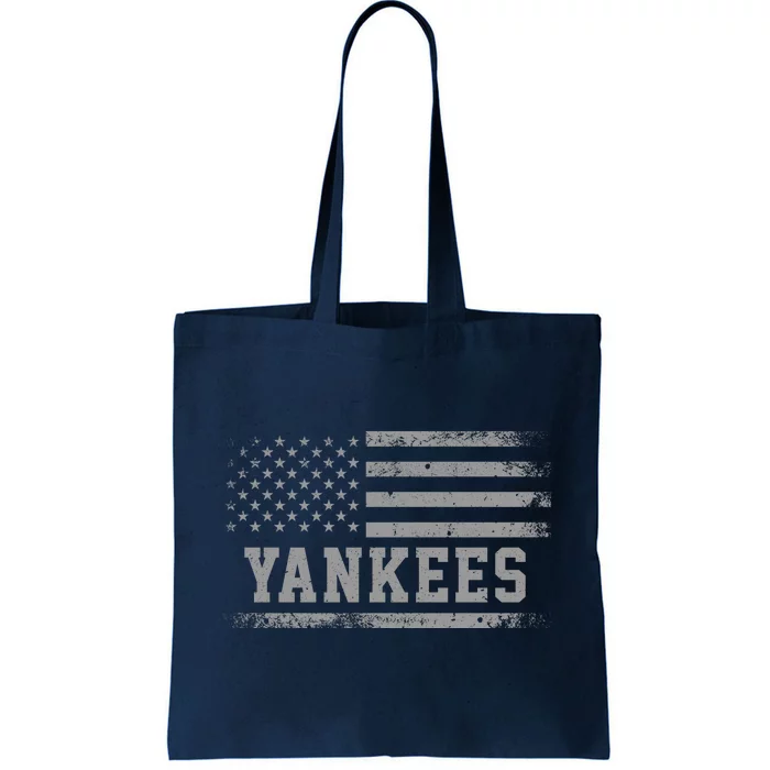 Yankees Usa Flag Tote Bag