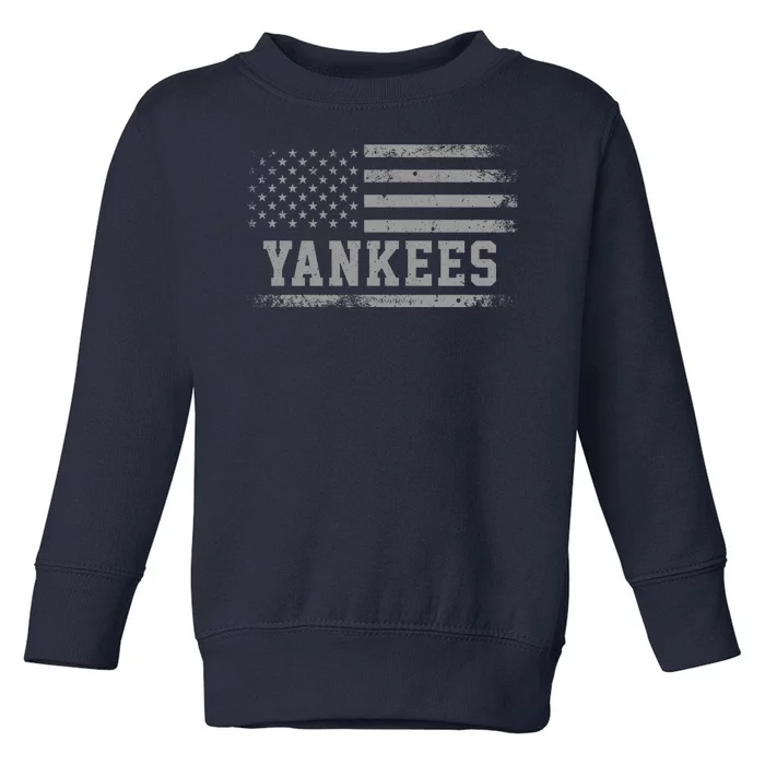 Yankees Usa Flag Toddler Sweatshirt