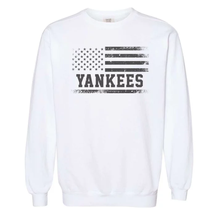 Yankees Usa Flag Garment-Dyed Sweatshirt